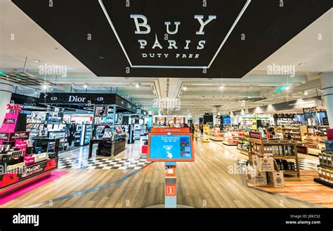 duty free shopping in Paris airport